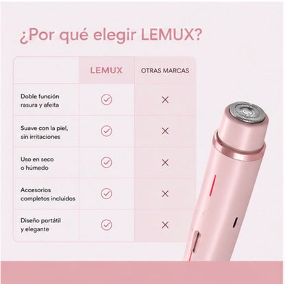 Depiladora 2 en 1 para Mujer | Incluye 2 Peines