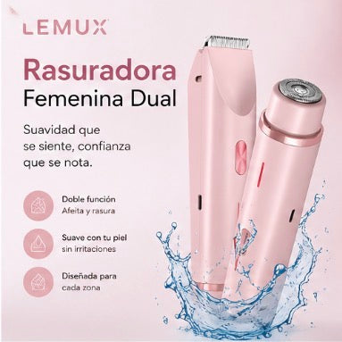Depiladora 2 en 1 para Mujer | Incluye 2 Peines